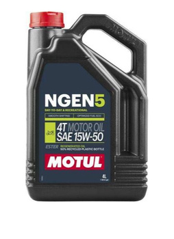 MOTUL OLEJ SILNIK NGEN 5 15W50 4T 4L PÓŁSYNTETYK