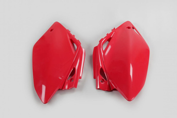 UFO BOCZKI TYLNE HONDA CRF 450R '05-06, KOLOR CZERWONY