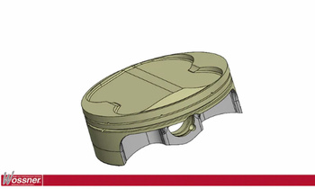 WOSSNER TŁOK YAMAHA (4T) YFM 700 RAPTOR '06-'14, YFM 700 GRIZZLY '07-'13, RINHO 700 '08-'13 (101,94MM) (STD.) (OEM:153-11631-00)(YFM700)