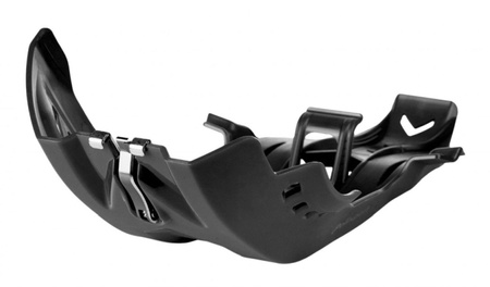 POLISPORT OSŁONA SILNIKA FORTRESS SKID PLATE Z OSŁONĄ PRO-LINK KTM SX-F 250/350 '16-21', SXF 450 '19-22', HUSQVARNA FC 250/350 '16-21' FE 250/350 '17-22', FC/FE 450 '19-22', GAS GAS MC-F/EF-C 250/300 '21-22' KOLOR CZARNY