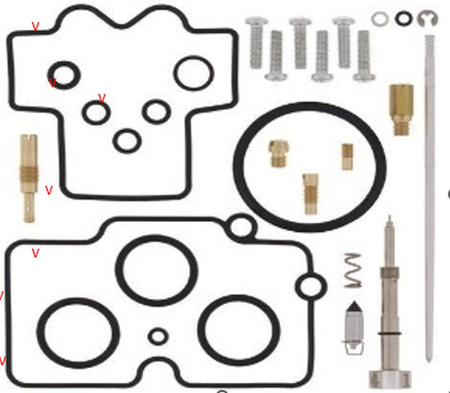 BEARING WORX ZESTAW NAPRAWCZY GAŹNIKA HONDA CRF 450X '05-'06 (26-1470)