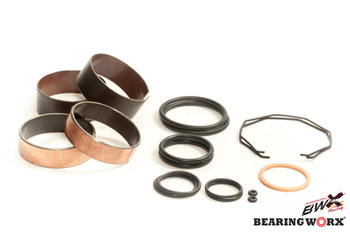 BEARING WORX ZESTAW TULEJEK (PANEWEK) ZAWIESZENIA PRZEDNIEGO KAWASAKI KX 125 '04-'05, KX 250 '04-'07, KXF 250 '04-'05 (38-6067)