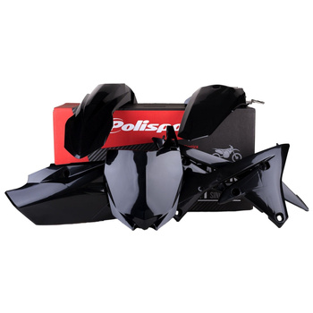 POLISPORT WYPRZEDAŻ KOMPLET PLASTIKÓW YAMAHA YZ 250F '14-'18; YZ 450F '14-'17 KOLOR CZARNY