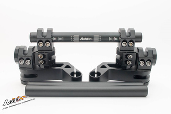 ACCEL KIEROWNICA WIELOPOZIOMOWA (22MM) SPORT KOLOR CZARNY (MH01BK) (MH-01BK) - PROMOCJA