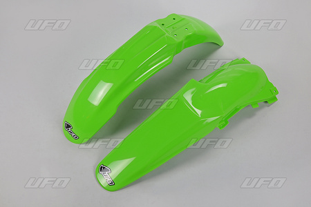UFO KOMPLET BŁOTNIKÓW KAWASAKI KX 250 '04 (KA03753026, KA03757026), KOLOR ZIELONY
