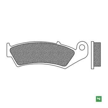 NEWFREN KLOCKI HAMULCOWE TYŁ KH143 HONDA NSR 250 '94, RVF 400RR '94-'96, VFR 400 '89-'92, NR 750N '92, VFR 750 '88-'90, RVF 750RR '94-'98 WYPRZEDAŻ