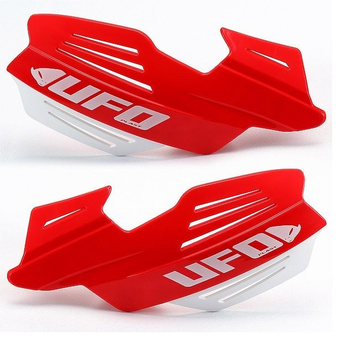 UFO PLASTIKI ZAMIENNE DO OSŁON RĄK (HANDBARÓW) VULCAN PM01650070 KOLOR CZERWONY/BIAŁY