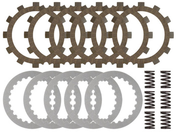 PSYCHIC TARCZE, PRZEKŁADKI I SPRĘŻYNY SPRZĘGŁOWE (KOMPLET RACING) KTM SX 65 '98-'08, XC 65 '08, SX 60 '98-'00