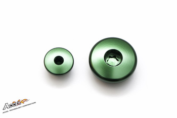 ACCEL KORKI INSPEKCYJNE SILNIKA SUZUKI / KAWASAKI KX 250F '10-'13 KOLOR ZIELONY