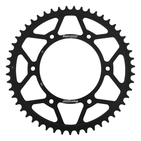 SUPERSPROX ZĘBATKA TYLNA 289 51 HONDA CR/CRF '83-'16 (JTR210.51) KOLOR CZARNY STALOWA