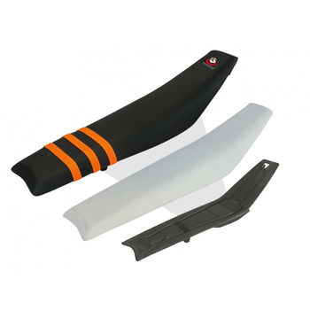 BLACKBIRD SIEDZENIE KOMPLETNE KTM SX/SXF '16-'18, EXC '17-'18 (SX/SXF ALL MODELS '16-'18, EXC/EXCF ALL MODELS '17-'19) WYSOKIE (+15MM)