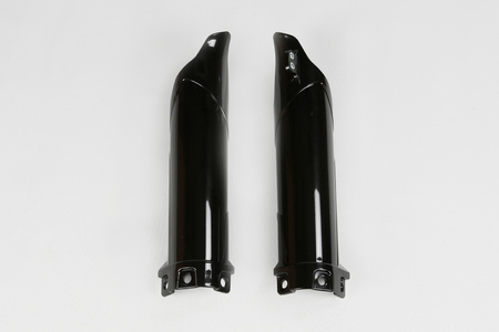 UFO 2024/11 OSŁONY TELESKOPÓW ( AMORTYZATORÓW ) PRZEDNICH KAWASAKI KX 85 '14-'25, KX 100 '14-'21, KX 112 '22-'25 KOLOR CZARNY