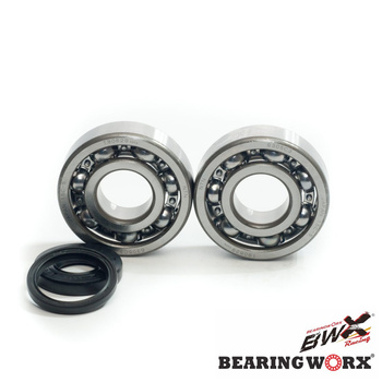 BEARING WORX ŁOŻYSKA WAŁU KORBOWEGO Z USZCZELNIACZAMI HUSQVARNA CR250 99-04, WR250 99-13, WR300 98-13 (NTN) (MADE IN JAPAN) (24-1107)