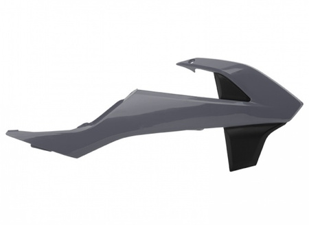 POLISPORT OSŁONY CHŁODNICY (KOMPLET) KTM SX/SXF '16-'18; EXC/EXCF '17-'19 KOLOR ŻÓŁTY CZARNY/SZARY NARDO GREY