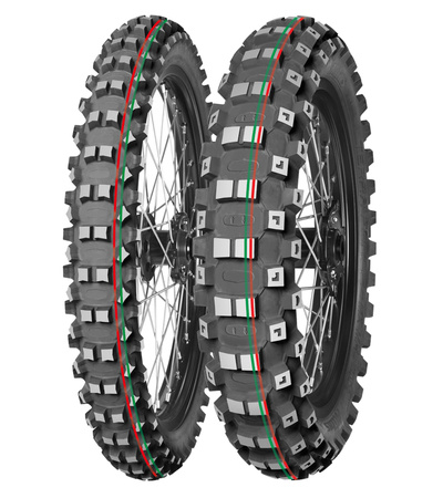 MITAS OPONA 90/90-21 TERRA FORCE MX-MH MEDIUM/HARD 51M TT (CZERWONY/ZIELONY PASEK) PRZÓD DOT 2022 (DOT:DVDD/DODD) (26761) WYCOFANE- ZAMIENNIK:70000935 WYCOFANE (ZAMIENNIK:70000935)