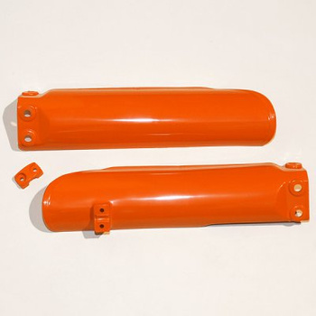 UFO OSŁONY TELESKOPÓW ( AMORTYZATORÓW ) PRZEDNICH KTM SX 85 '04-'17 KOLOR POMARAŃCZOWY