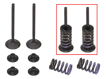 PSYCHIC 2024/03 ZAWORY WYDECHOWE (KOMPLET ZAWORÓW ZE SPRĘŻYNAMI I PODKŁADKAMI) YAMAHA WRF 250 '15-'23, YZF 250 '14-'23, YZF 250 FX '15-'18 (MX-09553E)