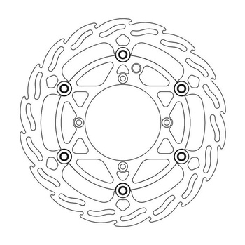 MOTO-MASTER PROMOCJA TARCZA HAMULCOWA (PŁYWAJĄCA) 260MM KTM SX 85 '11-, 250/350 FREERIDE '14- HUSQVARNA TC85 '14 PRZÓD (Z OTWOREM NA CZUJNIK PRĘDKOŚC