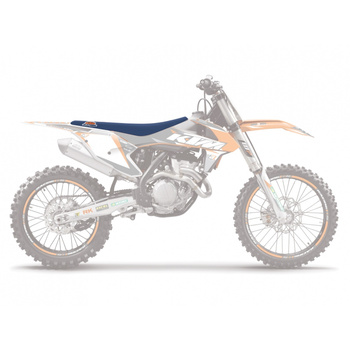 BLACKBIRD SIEDZENIE KOMPLETNE KTM SX/SXF '16-'18, EXC '17-'18 (SX/SXF ALL MODELS '16-'18, EXC/EXCF ALL MODELS '17-'19) BLUE MOON (WYSOKIE +15MM)