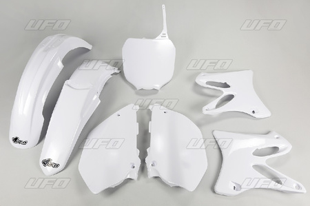 UFO KOMPLET PLASTIKÓW YAMAHA YZ 125 / 250 '02-'05 KOLOR BIAŁY (YA301E046)