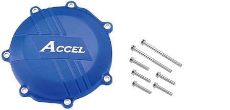 ACCEL OSŁONA POKRYWY SPRZĘGŁA (PLASTIKOWA) YAMAHA YZF450 '14-'17 KOLOR NIEBIESKI