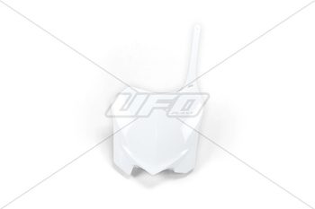 UFO TABLICA NA NUMER STARTOWY HONDA CRF 450R '09-'12, CRF 250R '10-'13 KOLOR BIAŁY