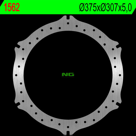 NG TARCZA HAMULCOWA BUELL (406X307X5) (6X13)
