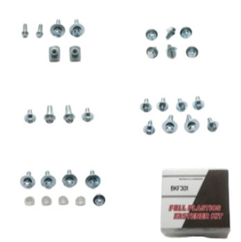 ACCEL KOMPLET ŚRUB DO PLASTIKÓW KAWASAKI KXF 250 '17-20, KXF 450 '16-20 (BKF-302)