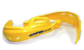 UFO OSŁONY RĄK (HANDBARY) OKLAHOMA KOLOR ŻÓŁTY (Z MOCOWANIAMI 28MM) - WYPRZEDAŻ - WYCOFANE Z OFERTY