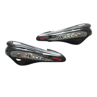 ACCEL ZAMIENNE LISTKI DO OSŁON RĄK (HANDBAR) HGS 10,11,12 KOLOR CZARNY - PROMOCJA