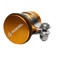 ACCEL ZBIORNIK PŁYNU HAMULCOWEGO TYŁ ALUMINIOWY KOLOR ZŁOTY