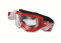 PROGRIP GOGLE PG3300-127 TR VISION KOLOR BIAŁY CZERWONY (SZYBA PG3310 PRZEZROCZYSTA ANTISCRATCH, NO FOG, ANTI UV) (PZ3300TR-127) - WYCOFANE Z OFERTY - WYPRZEDAŻ