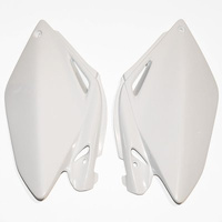 UFO BOCZKI TYLNE HONDA CRF 250R '06-'09 KOLOR BIAŁY