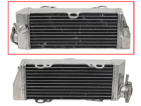 PSYCHIC CHŁODNICA KTM SX 85 '03-10, SX 105 '03-10 WZMOCNIONA O STANDARDOWEJ POJEMNOŚCI LEWA (SZT.) (Z KORKIEM)