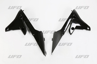 UFO OSŁONY CHŁODNICY YAMAHA YZF 250 '14-'18, YZF 450 '14-'17, WRF 250 '15-'19, WRF 450 '16-'18, KOLOR CZARNY