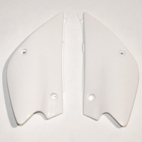 UFO BOCZKI TYLNE KAWASAKI KX 80 '98-'00, KX 85 '01-'13 KOLOR BIAŁY