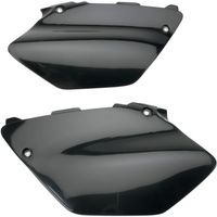 UFO BOCZKI TYLNE YAMAHA YZ 125/250 '06-'14 KOLOR CZARNY