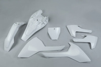 UFO KOMPLET PLASTIKÓW HUSQVARNA TC 85 '18-'23 KOLOR OEM (BIAŁY) (HU620E999)