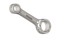 WOSSNER KORBOWÓD KTM (4T) SXF 250 (SX-F250) '16-'23, EXCF 250 (EXC-F250) '17-'23, HUSQVARNA FC 250 '16-'23, FE 250 '17-'23, GASGAS MCF/ECF '21-'23 (OEM:790.30.015.144) PERFORMANCE