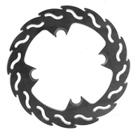 MOTO-MASTER PROMOCJA TARCZA HAMULCOWA TYŁ BETA RR 250/350/400/450/498/500/525, HUSQVARNA 125/250/310/449/450/510 (240X112X4) (4X9,5MM)