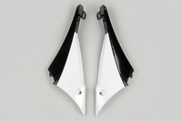 UFO ŁĄCZNIK OSŁON CHŁODNICY YAMAHA YZF 450 '10-13, KOLOR BIAŁY/CZARNY