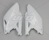 UFO BOCZKI TYLNE SUZUKI RMZ 250 '10-'18, KOLOR BIAŁY