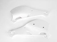 UFO BOCZKI TYLNE YAMAHA YZ 125/250 '93-'95 KOLOR BIAŁY