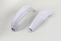 UFO KOMPLET BŁOTNIKÓW YAMAHA YZ 125/250 '15-21, KOLOR BIAŁY (YA04809046 , YA04843046)