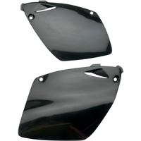 UFO BOCZKI TYLNE KTM 2T '98>, 4T '00> KOLOR CZARNY