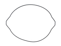 NAMURA USZCZELKA POKRYWY SPRZĘGŁA YAMAHA YZ 250 '99-19 (ZEWNĘTRZNA) (5CU-15463-00-00)