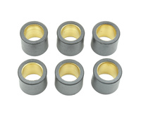 ATHENA ROLKI WARIATORA 19X17 MM 10,5 GR. PIAGGIO PIAGGIO X8 / SKIPPER / FLY / HEXAGON / LIBERTY / BEVERLY 125 / 150 / 200, GILERA RUNNER 125 / 180 / 200, DERBI BOULEVERD 1250 /150 / 200, APRILIA SR 125 / 150 (6SZT.)