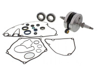 WISECO WAŁ KORBOWY KAWASAKI KXF 250 '04-'08, SUZUKI RMZ 250 '04-'06 (Z ŁOŻYSKAMI NA WAŁ I KOMPLETEM USZCZELEK I USZCZELNIACZY NA DÓŁ SILNIK (HR4064)