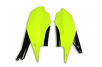 UFO BOCZKI TYLNE YAMAHA YZF 250 '19, YZF 450 18-19 KOLOR ŻÓŁTY FLUO