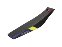BLACKBIRD POKROWIEC / POSZYCIE NA SIEDZENIE HUSQVARNA CR/WR 125 '06-'08, WR 250/300 '06-'13; TE/TC 250/450/510 '05-'07 DREAM 4 HUSQVARNA KOLOR CZARNY ŻÓŁTY NIEBIESKI